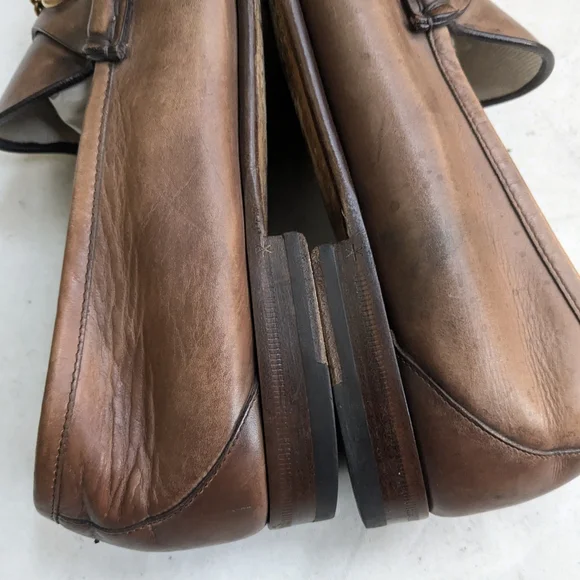 Gucci Horsebit Loafers Brown Men 10.5 Leather - Picture 7 of 16